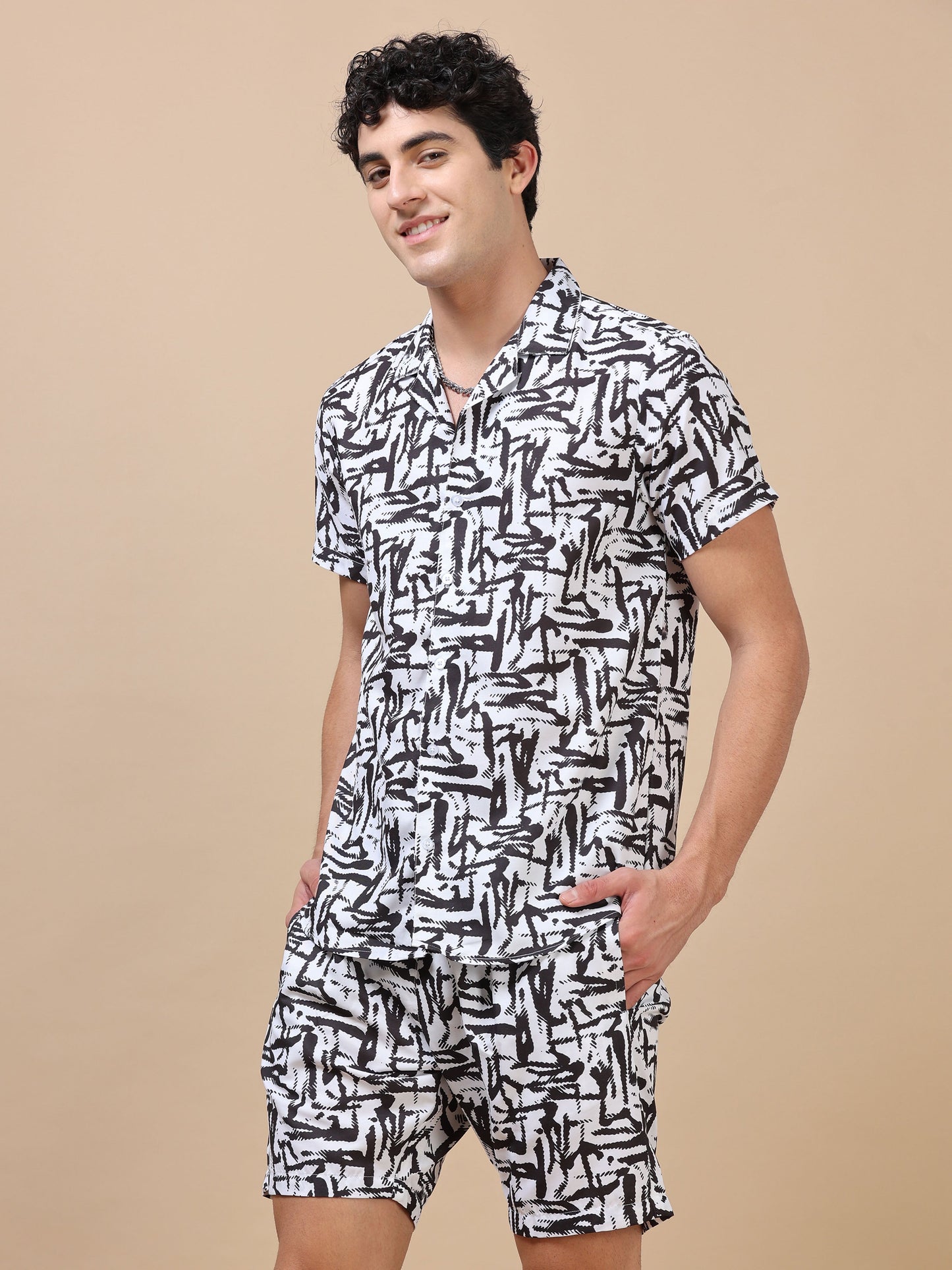 Classic Abstract Black Co-Ords