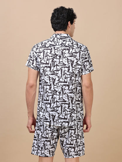 Classic Abstract Black Co-Ords