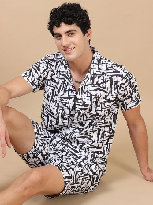 Classic Abstract Black Co-Ords