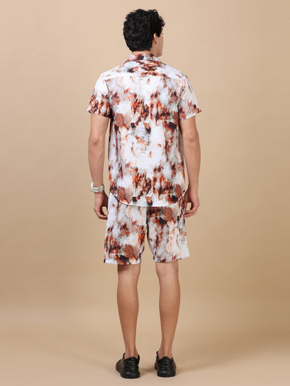 Splash Ivory Printed Co-Ords