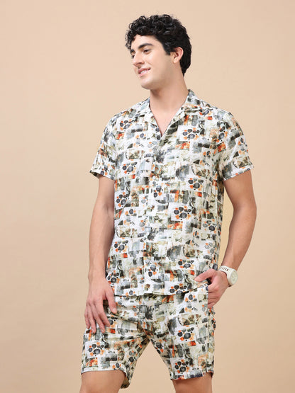 Abstracted Grey Co-Ords