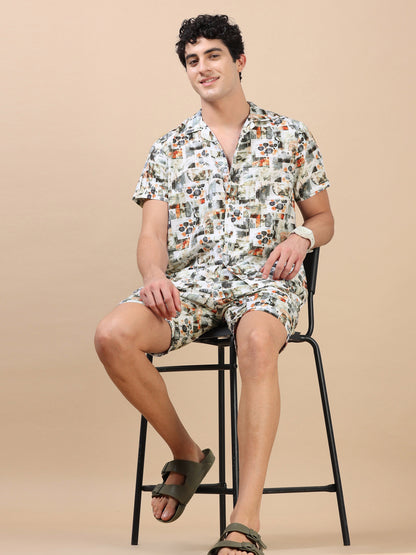 Abstracted Grey Co-Ords