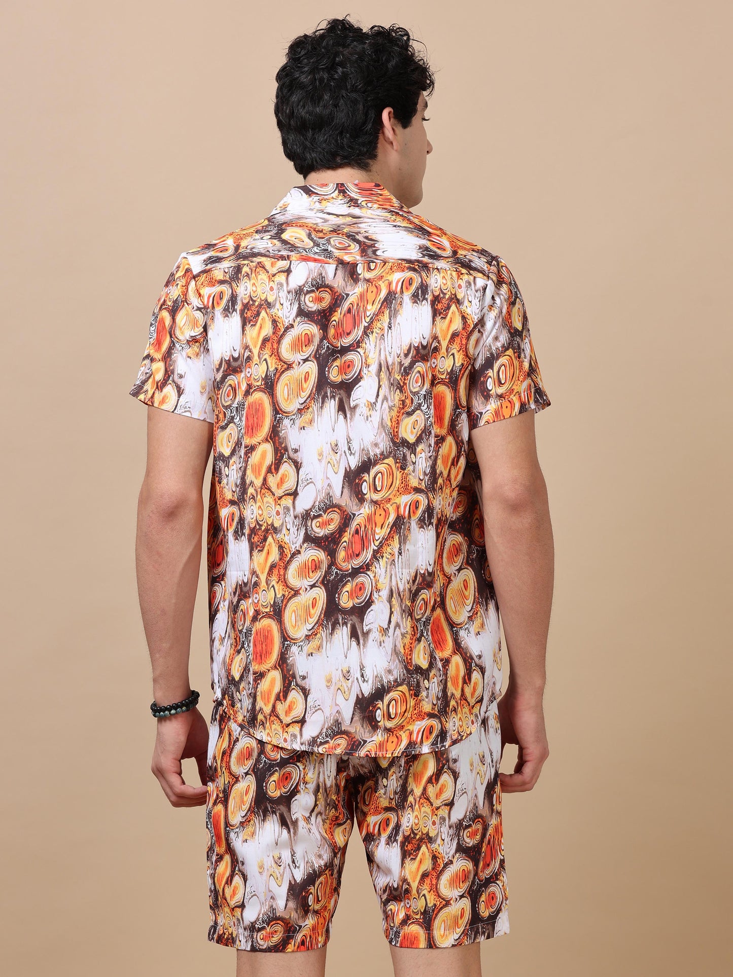 Ethnic Square Brown Co-Ords