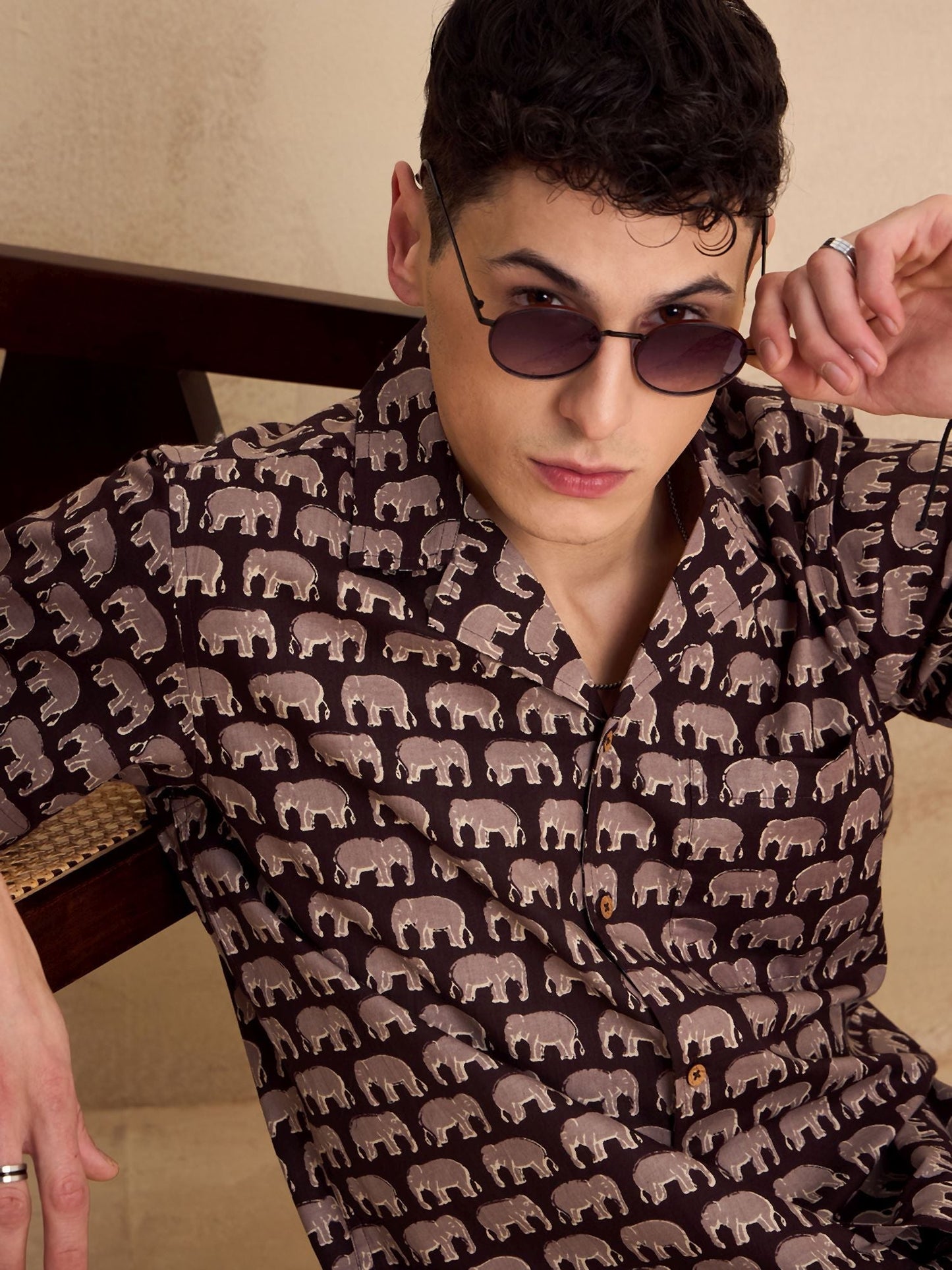 Men's Block Printed Co-Ords