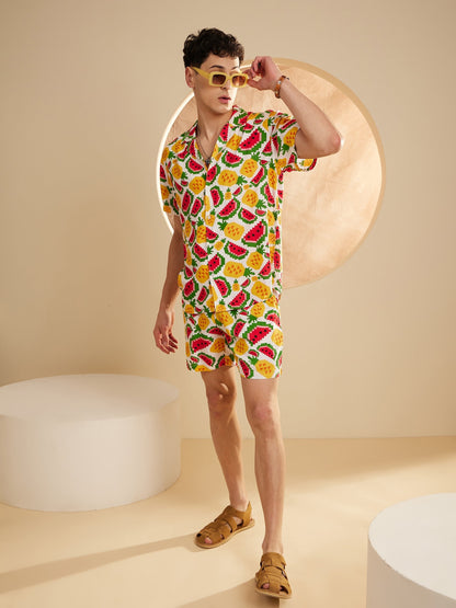 Men Comfort Fit Co-Ords