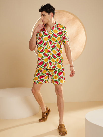 Men Comfort Fit Co-Ords