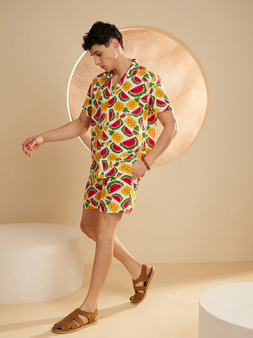 Men Comfort Fit Co-Ords