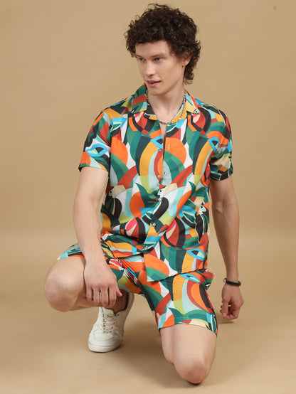 Abstract Green Co-Ords