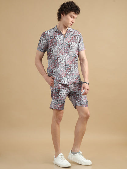 Blocked Grey Co-Ords