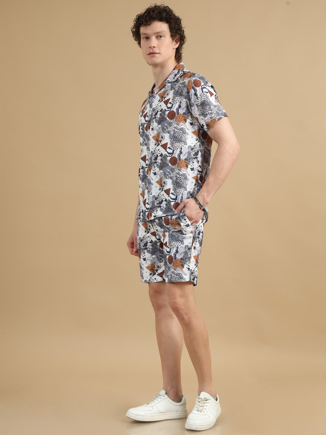 Classic Tropical White Co-Ords