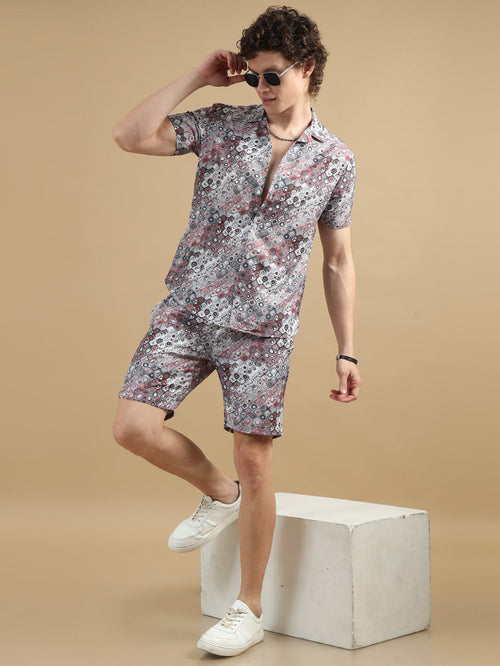 Blocked Grey Co-Ords